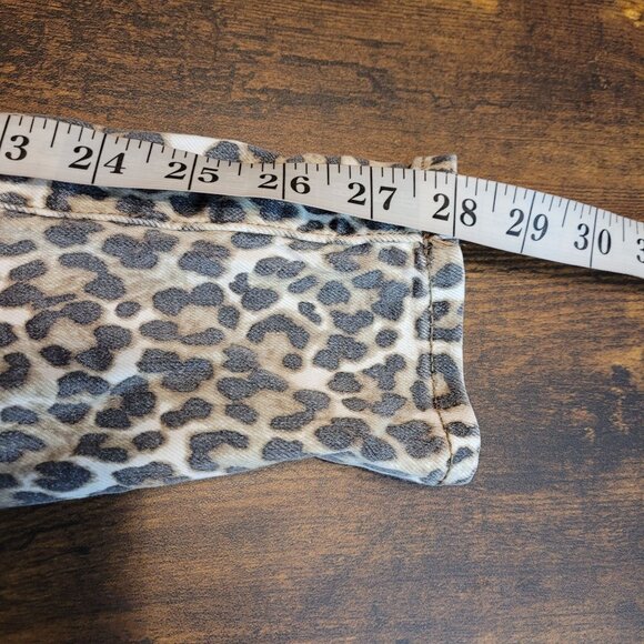 American Eagle Jeans 00 R Jegging Next Level Stretch Hi Rise Animal Print - Picture 9 of 10